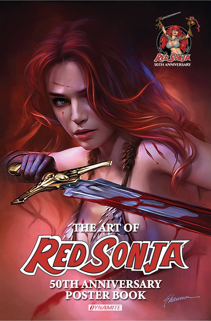 RED SONJA 50TH ANN POSTER BOOK