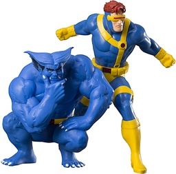 [190526011243] Marvel Universe - Cyclops & Beast 1/10 Scale ARTFX+ Statue 2-Pack