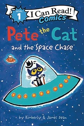 [9780062974396] I CAN READ COMICS LEVEL 1 12 PETE THE CAT & SPACE CHASE