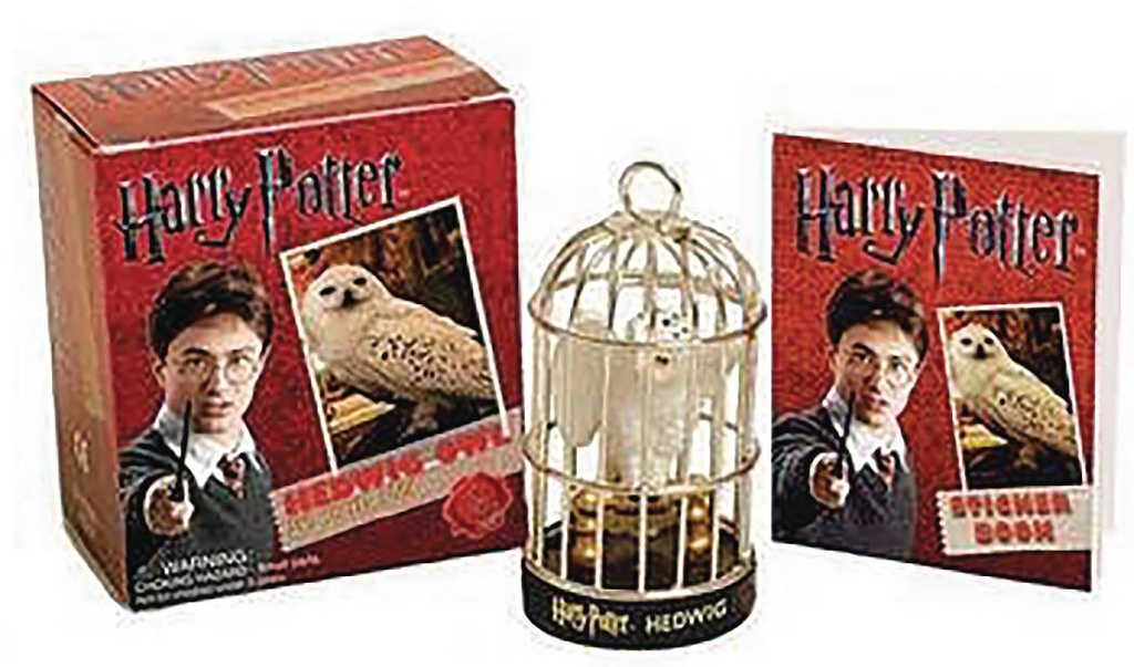 HARRY POTTER HEDWIG OWL FIGURINE WITH SOUND KIT