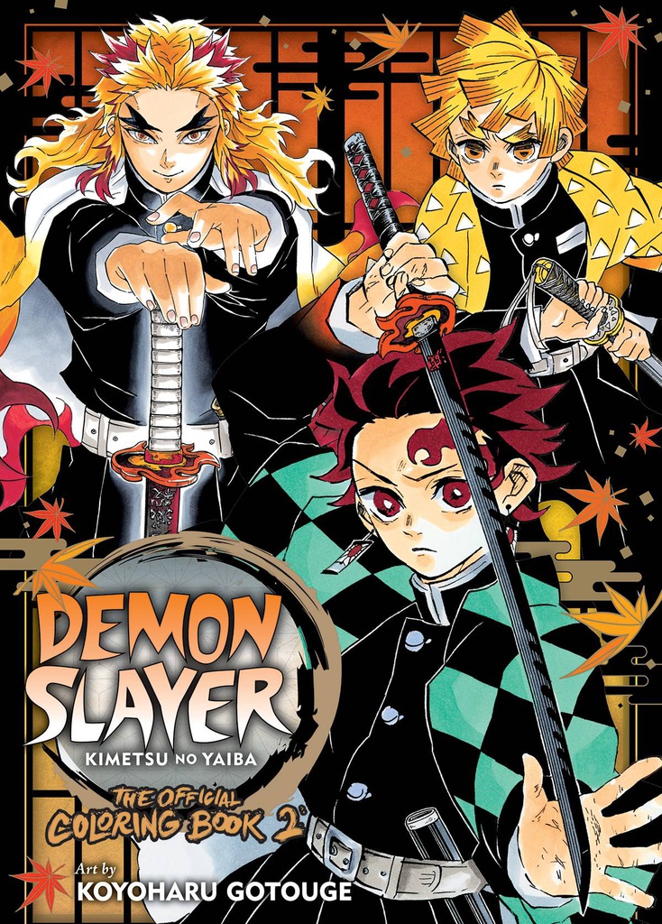 DEMON SLAYER THE OFFICIAL COLORING BOOK 2