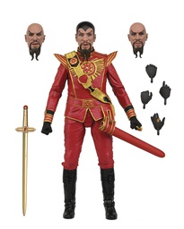 [634482426227] FLASH GORDON MING THE MERCILESS RED MILITARY SUIT ULTIMATE ACTION FIGURE