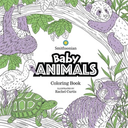 [9781684059546] BABY ANIMALS A SMITHSONIAN COLORING BOOK